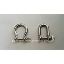 European Type Large Bow Stainless Steel Marine Shackle